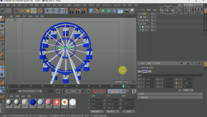 【c4d动画ae】用C4D及AE如何设计摩天轮动画_怎么用C4D和AE制作章鱼动画